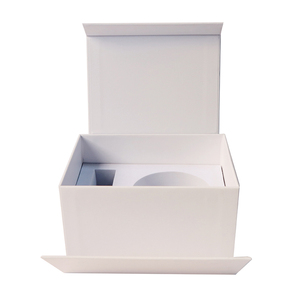 Custom Craft Printed Logo Magnetic <b>Book</b> Shape Rigid Cardboard Candle Gift <b>Box</b> With Foam Insert - Product Image 5