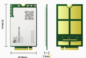 SIM8380G-M2 هو متعدد الفرقة 5G NR/LTE-FDD/LTE-TDD/HSPA + وحدة عالية الإنتاجية بيانات الاتصالات SIM8380G-M2