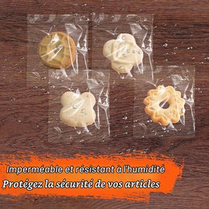 Bolsa de Celofán Transparente OPP Biodegradable, Resistente, Grande, Autoadhesiva, con Asa Larga para Ropa, Impresión Personalizada - Product Image 5