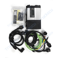 Ordenador portátil CF C2 para MB Star C5 con Xentry HHT DTS DAS, conjunto completo de Software, multiplexor de conexión SD para herramienta de diagnóstico de camiones y coches