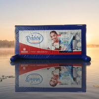 Afficheur publicitaire gonflable flottant géant en PVC, étanche à l'air, pour extérieur