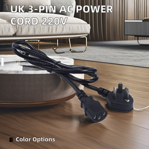 Bán buôn C13 1.5m cáp điện 3x0.75 Úc Argentina máy tính truyền hình <span class=keywords><strong>3</strong></span> <span class=keywords><strong>pin</strong></span> dây điện - Product Image 6