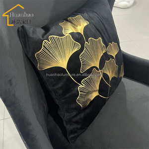 Fauteuil de luxe nordique pour salon, <span class=keywords><strong>chaise</strong></span> en métal au design italien unique, fauteuil d'appoint en velours à <span class=keywords><strong>dossier</strong></span> <span class=keywords><strong>haut</strong></span> - Product Image 5