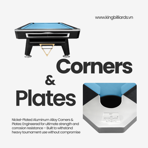 Mesa de Billar de Lujo Edición Torneo, 7 pies, con Superficie de Pizarra, Portátil, Plegable, para el Hogar - Product Image 5