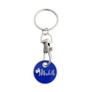 Chine Usine Logo Personnalisé Porte-clés Chariot Promotionnel Métal Europe Allemagne France Porte-<span class=keywords><strong>Monnaie</strong></span> Panier Jeton Porte-clés - Product Image 6