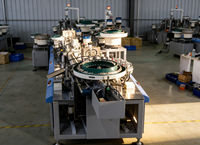 Machine d'assemblage de charnières industrielle entièrement automatique 220V en acier pour production à haut volume, utilisation en usine, moteur PLC, garantie 1 an