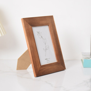 Wooden <b>Photo</b> <b>Frame</b> 30x40 Cm Minimalist Wall Hanging Rectangular Vertical Orientation - Product Image 3