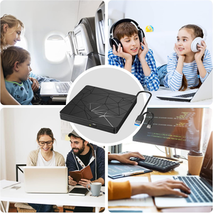Lecteur de CD <span class=keywords><strong>DVD</strong></span> externe mince original USB C 3.0 graveur de <span class=keywords><strong>DVD</strong></span> ROM +/-RW graveur de disque optique Ripper pour ordinateur portable de bureau - Product Image 6