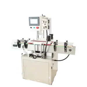 Factory price high speed automatic capping machine for juice bottle pump head cover spray screw capper