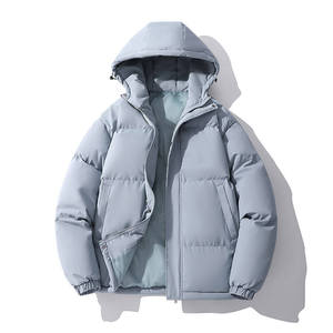 Winter Comfortable Hooded Cotton Coat Cotton-<b>Padded</b> Thickened Fashionable Custom Windproof Basic Warm jacket - Product Image 2