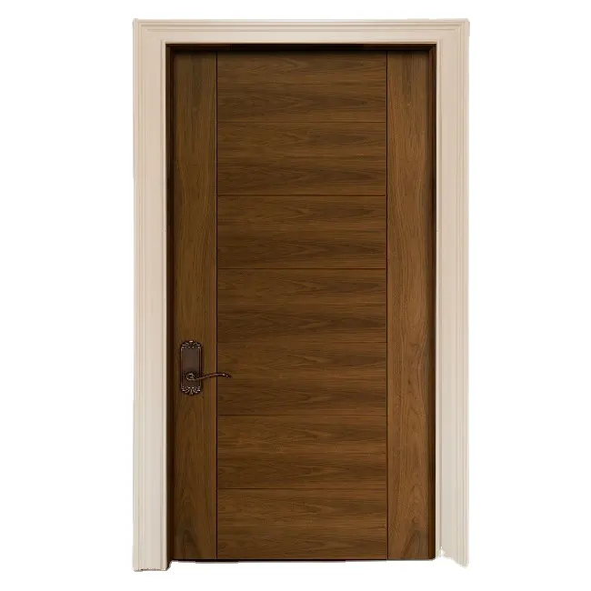 2019 Modern interior wood door luxury Wooden Modern Hotel Room Doors