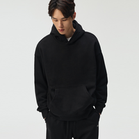 Sweat-shirt à capuche personnalisé avec impression de logo, de haute qualité, coupe ample pour homme, épaules tombantes, pull à capuche