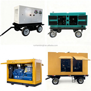 Groupe électrogène diesel silencieux 120 kVA 100 kW - Démarrage automatique, démarrage à distance, remorque, ATS, alimentation de secours intelligente pour usage domestique/commercial - Product Image 2