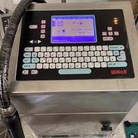 Imprimante jet d'encre CIJ Willett 630 d'occasion fiable - Impression de codes 2D pour les lignes d'emballage de produits chimiques quotidiens