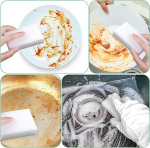 <span class=keywords><strong>Éponge</strong></span> <span class=keywords><strong>magique</strong></span> de nettoyage, idéale pour les surfaces dures dans la cuisine, la salle de bain, la maison, les murs, <span class=keywords><strong>éponge</strong></span> en mélamine pour le nettoyage de la maison - Product Image 5