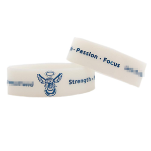 سوار سيليكون ناعم لمراقبة الأشعة فوق البنفسجية من SunSense، يمكن نقش النص أو الشعار حسب الطلب، مثالي للرياضة والأنشطة الخارجية - Product Image 3