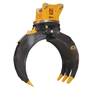 Hyundai grappin de <span class=keywords><strong>forêt</strong></span> hydraulique rotatif, grappin de <span class=keywords><strong>bois</strong></span> pour pelle - Product Image 1
