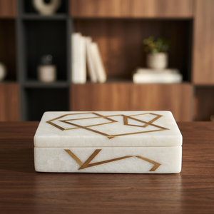 Boîte à bijoux en nacre faite à la main avec nacre 10x7.5 cm Stonecrafts Boîte de rangement de qualité pour l'exportation internationale - Product Image 2