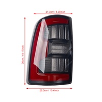 For Vehicles with Original Factory LED Taillights 2013-2018 Dodge Ram 1500 2500 3500 2019-2024 Ram 1500 Classic Dodge Taillights