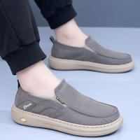 Chaussures en toile décontractées et confortables pour l'été – Mocassins polyvalents et tendance à enfiler, respirants, légers et résistants à l'usure