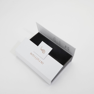 กล่องบรรจุภัณฑ์แข็งอุปกรณ์อิเล็กทรอนิกส์รีไซเคิลกล่องกระดาษของขวัญแบบสองประตูยูเอสบีแฟลชไดรฟ์แบบออกแบบโลโก้ได้ตามต้องการ - Product Image 2