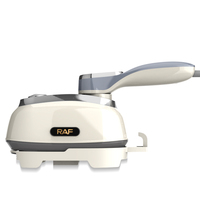 Défroisseur Vapeur Portable RAF 1300W 2-en-1 avec Éliminateur de Peluches pour la Maison et les Voyages