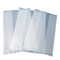 Sacs de rangement en plastique transparent robustes imprimés sur mesure avec fermeture hermétique, couleur et épaisseur personnalisées pour l'emballage plat des aliments