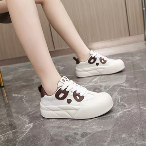 Nouvelles Chaussures Décontractées Femme 2026 à Bout Rond, Semelle Épaisse Rehaussante, Tendance Mode - Product Image 6