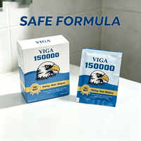 Lingettes pour hommes Super Viga, retardantes, extra fortes, longue durée, ingrédients naturels, lingettes sexuelles, lingettes humides pour hommes