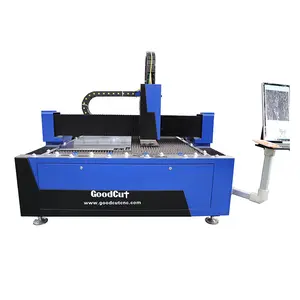 Goodcut Cheap Price 1500W CNC Fiber Laser Cutter for Carbon Stainless Steel Sheet Metal Cutting MAX RAYCUS Form China Factory