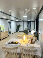 Maison conteneur extensible préfabriquée modulaire pour hôtel, bureau, villa, terrain non utilisé, parc