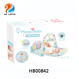 2020 Nuovo Piano Musical Mat Bambino Cremagliera di Forma Fisica Del Bambino Attività di Gioco Stuoia di Ginnastica <span class=keywords><strong>Rosa</strong></span> EN71 - Product Image 4