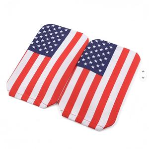 Accessoires pour supporters pour la Coupe du Monde 2026 : Drapeau de voiture américain, Housse de capot, Housse de rétroviseur - Product Image 2