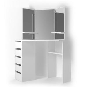 Table console pour salon, table console avec miroir LED pour table de maquillage - Product Image 6