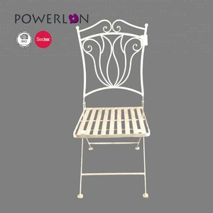 Classico Anti Ruggine Pieghevole In Ferro Battuto Patio Set <span class=keywords><strong>E</strong></span> Bistro Set Come Mobili <span class=keywords><strong>Da</strong></span> <span class=keywords><strong>Giardino</strong></span> <span class=keywords><strong>Sedie</strong></span> <span class=keywords><strong>Da</strong></span> <span class=keywords><strong>Giardino</strong></span> - Product Image 4
