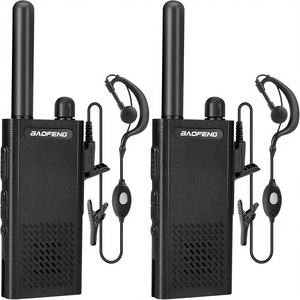 Talkie-walkie T26, portée longue distance 0-3 km, batterie Li-ion rechargeable, 16 canaux FRS, fréquence VHF, 3G POC, résistant à l'eau IPX-2 - Product Image 1