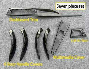 Fabrika toptan F30 F31 serisi serisi 1 adet 4 serisi için 1 adet 4 adet 4 adet set araba İç trim Dashboard kapı kapak BMW <span class=keywords><strong>3</strong></span> 4 serisi - Product Image 2