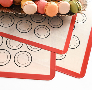 60*40 Non-Stick <b>Silicone</b> Fiberglass Macaron Mat Multi-Functional Pastry <b>Tool</b> for Cookie Fondant Baking Oven Baking Pastry <b>Tools</b> - Product Image 2