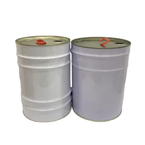 High Specification 19L 20L Cylindrical Tin Drums Metal Cans For Painting And Chemical Packaging