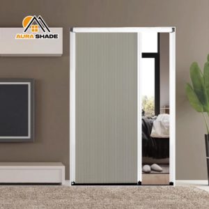 Chất lượng cao có thể thu vào màn hình với trượt tổ ong ánh nắng mặt trời được xây dựng trong cho trackless với chuỗi Rèm Shades & cửa chớp - Product Image 3