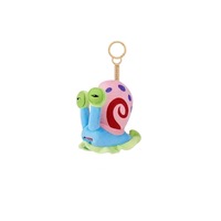 Peluche Fuggler Mignonne, Poupée Monstre à Dents Moches et Amusantes, Porte-clés en Peluche Bob l'éponge, Breloque de Sac, Jouet pour Cadeau et Décoration