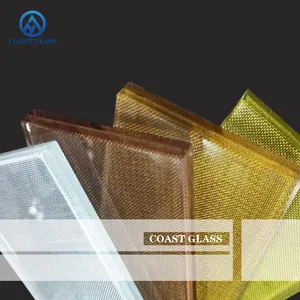 Vetro temperato laminato a colori isolamento termico Low-E isolamento acustico a risparmio energetico vetro di sicurezza trasparente