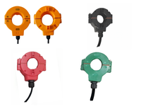 Transformateur de courant à noyau divisé étanche, ouverture 36 mm, IP68, haute sensibilité, précision 0,5 %, sortie 333 mV, 1-200 mA CA, 0-10 V, RS485