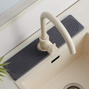 Tapis <span class=keywords><strong>de</strong></span> robinet en pierre <span class=keywords><strong>de</strong></span> diatomite anti-humidité pour évier <span class=keywords><strong>de</strong></span> cuisine, idéal pour comptoir <span class=keywords><strong>de</strong></span> cuisine - Product Image 4