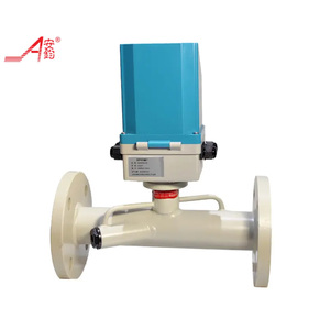 Débitmètre à section variable pour eau et liquides, RS485 Modbus, à bride, écran LCD, personnalisable OEM, modèle Anjun <span class=keywords><strong>AFV</strong></span>, 0-5m/s, précision +/-1% - Product Image 3
