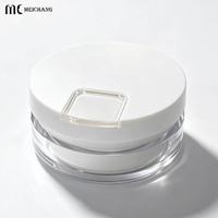 Pot de crème pour animaux de compagnie de qualité alimentaire avec cuillère 30G 50G Contenant AS+PP pour pâte de soin oral et ciblé