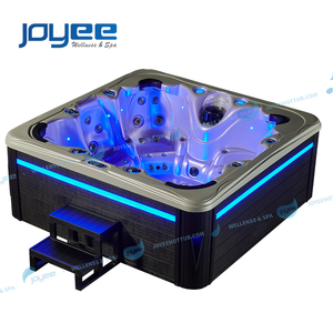 JOYEE 7 8คน Staycation สนุกสปาร้อน Big อิสระสปาอ่างน้ำร้อนสำหรับ8คนประตู backyard <span class=keywords><strong>Home</strong></span> <span class=keywords><strong>Spa</strong></span> - Product Image 3