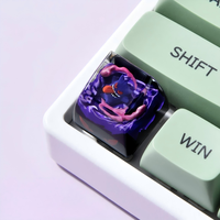 3D Printed Resin for Pokemoned Cubone Resin Artisan Keycap CNC Machining Mechanical Keyboard Tecla Espacio Personalizada Keycaps