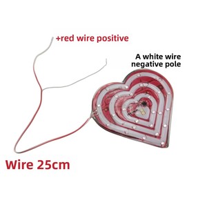 YD Auto-<span class=keywords><strong>moto</strong></span> universel 12V LED RGB arc-en-ciel <span class=keywords><strong>clignotant</strong></span> en forme <span class=keywords><strong>de</strong></span> coeur pêche <span class=keywords><strong>feux</strong></span> <span class=keywords><strong>de</strong></span> <span class=keywords><strong>jour</strong></span> ABS plastique 1 an <span class=keywords><strong>de</strong></span> garantie - Product Image 2