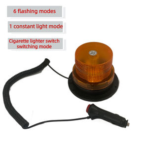 Feux d'avertissement pour voiture, lumière d'urgence professionnelle avec 7 modes de clignotement, motifs de clignotement réglables, feux de sécurité routière polyvalents - Product Image 4